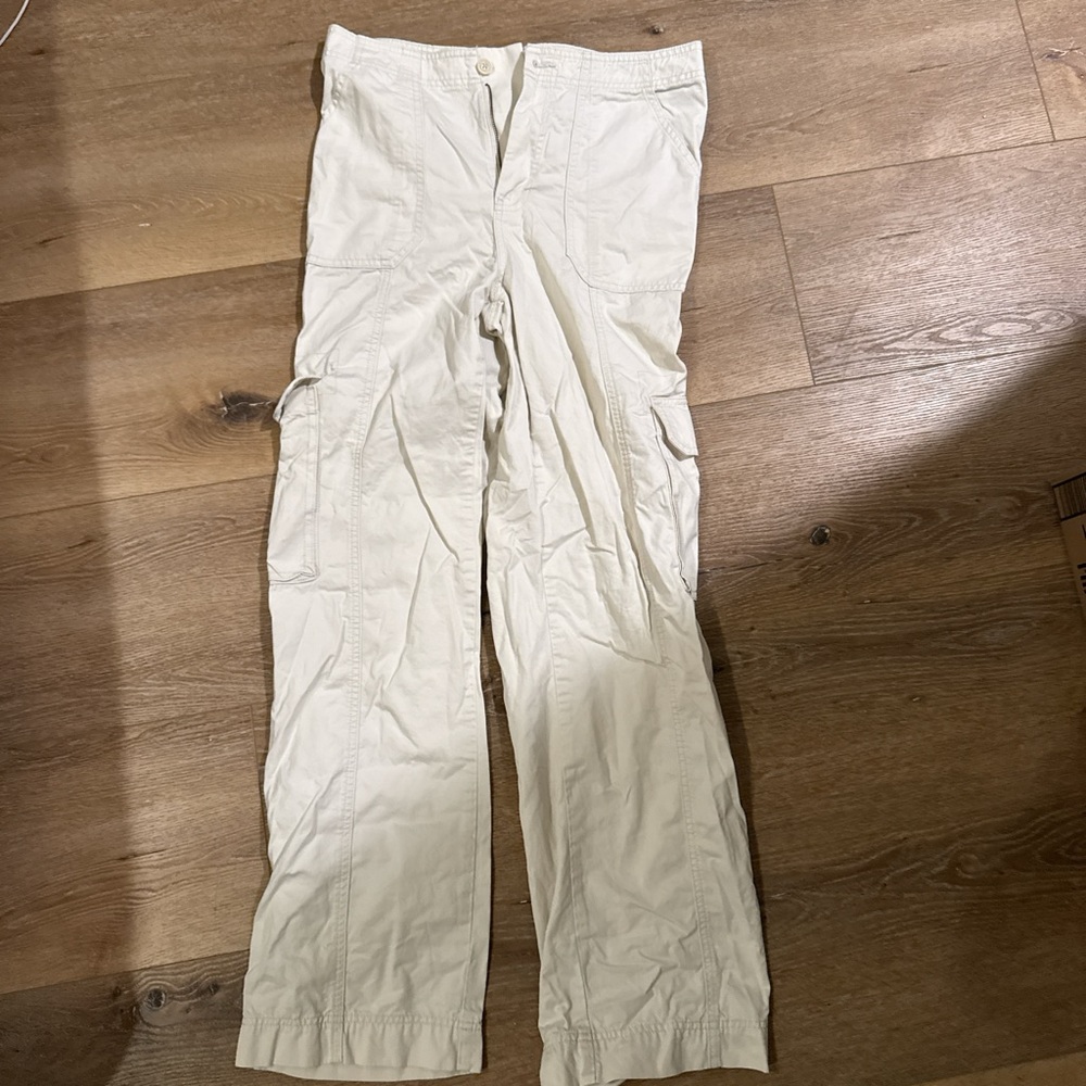 Abercrombie & Fitch Light Beige Cargo Pants